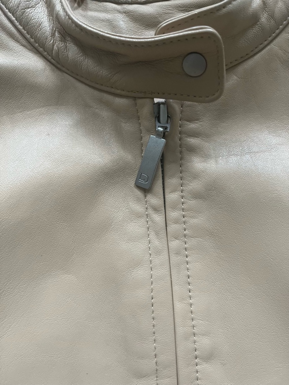Vintage Danier Leather Moto Jacket Streetwear Y2K - Picture 5 of 8